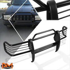 For 93-98 Jeep Grand Cherokee Zj Front Bumper Brush Grill Guard Protector Black
