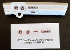 1977 Ford Pinto And Pinto Popper Gauge Faces For 125 Amt Kitspls Read Desc