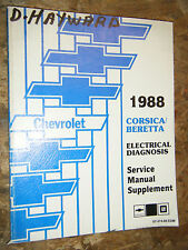 1988 Chevrolet Corsica Beretta Factory Electrical Diagnosis Service Manual