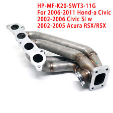 For Civic Rsx K20 Hp Series 48mm Wg Side Winder Equal Length T3 Turbo Manifold