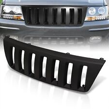 For 99-04 Jeep Grand Cherokee Front Bumper Grille Grill Replacement Hummer Style