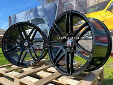 New 22 Inch 5x120 H R E Style Concave Wheels For Bmw X5 X6 E70 E71 F15 F16 Rims