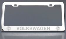 Custom License Plate Frame Stainless Steel With Laser Engraved Fit Volkswagen