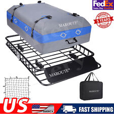 51 Universal Roof Rack Wextension Cargo Suv Top Luggage Carrier Basket Holder