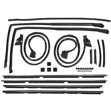 17 Pc Door Tailgate Weatherstripping Seal Kit For Chevrolet El Camino 1978-1987