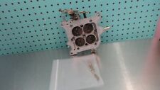 Holley 3310 Carburetor 12r 4770b Base Plate Cracked With Screws Core For Parts