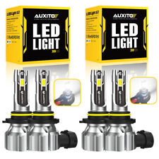 4x Auxito 9005 9006 Led Headlight Kit Bulbs High Low Beam White 80000lm Eoa