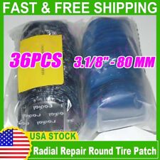 36 Pieces Radial Repair Round Tire Patch Large 3.18 - 80 Mm Superior Quality