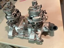Ford Mercury Dual Carb Intake Two Eck 9510 Carbs- List 1074