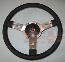 New 14 Leather Steering Wheel Adaptor Austin Healey Sprite 1958-63 Polished