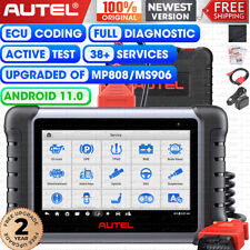 Autel Scanner Mp808s Bidirectional Scan Tool Key Coding Full System Diagnostic