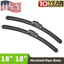 1818 Windshield Wiper Blades Premium Rubber J-hook Window Left Right Wipers