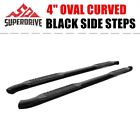 Superdrive Fits 2007-2018 Chevy Silverado Extended Cab 4 Curved Running Boards