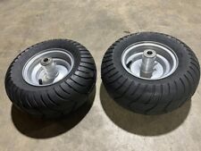 2 Dixie Chopper Oem Complete Front Wheels With 13x6.5-6 Motorcycle Tire 400438