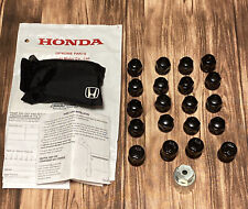 Genuine Oem Used Honda Black Wheel Lock Set Black Lug Nuts Civic Accord S2000