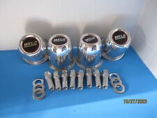 1 Kit Of 4 Caps Aluminum Center 20 Lug Nuts 716-20 5 Lug Weld Racing Wheels