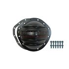 Black Aluminum Finned Chevy Gm 12 Bolt Diff 8.75 Rg Differential Cover Rear