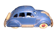 Hubley 1930s Cast Iron Blue Chrysler Airflow6
