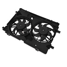 12v Engine Electric Cooling Fan Black For 2010-2012 Ford Fusionlincoln Mkz 3.5l