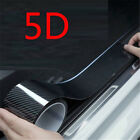 Parts Accessories Carbon Fiber Vinyl Car Door Sill Scuff Plate Sticker Protector