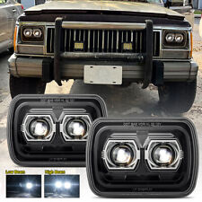 Newest Brightest 5x7 Led Headlights For Jeep Cherokee Xj 1984 For Wrangler Yj