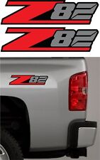 2 - Z82 Truck Decals Chevy Silverado Offroad 4x4 Stickers Size 3.25 X 13