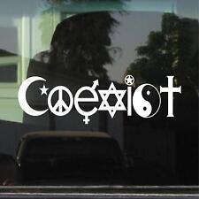Coexist Custom Vinyl Sticker Decal