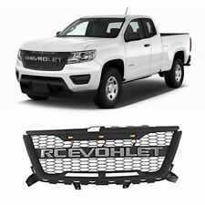 Front Grille For 2016-2020 Chevrolet Chevy Colorado Grill With Amber Lights