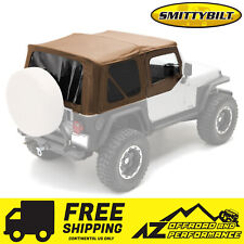 Smittybilt Soft Top W Half Door Skins For 1988-1995 Jeep Wrangler Yj