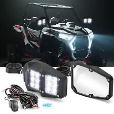 For Can-am Maverick X3 Commander 1000 Utv Rear View Side Mirrors Led Light Wire
