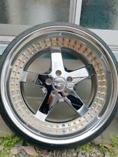 Jdm Work.equipwheel Earrings Gold 19 Inches No Tires