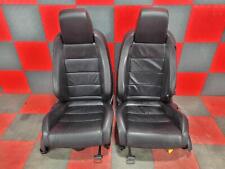 Oem 10-14 Mk6 Vw Golf Gti Front Black Leather Seat Set Left Right Minor Wear