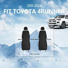 11-2024 Toyota 4runner Black Neoprene Waterproof Front Seat Protector Seat Cover