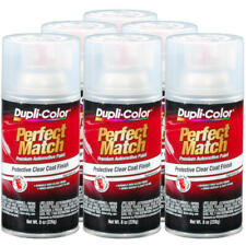 Duplicolor Bcl0125 6-pack Perfect Match Clear Top Coat 8oz Aerosol Spray Paint
