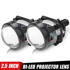 Lhd 2.5 Headlight Bi Led Projector Lens 100w 6000k Retrofit Universal Vs Xenon