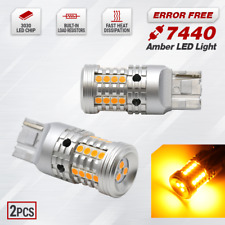 7440 Error Free Can Bus Amber Yellow Bright Led Turn Signal Light Bulbs