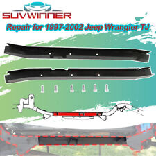 Fits Jeep Wrangler Tj 1997-2002 Center Skid Plates Rust Frame Repair Kit Pair