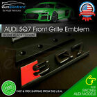Audi Sq7 Front Grille Emblem Gloss Black Fit Sq7 Q7 Hood Grill Badge Nameplate