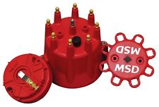 Msd 84335 Hei Distributor Cap And Rotor Kit Red