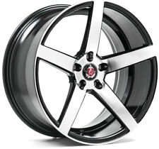 Alloy Wheels 19 Axe Ex18 Black Polished Face For Bmw 3 Series E90 06-12