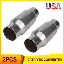 Universal Catalytic Converter 3inch High Flow Catalytic Catalyst For 410300 2pcs