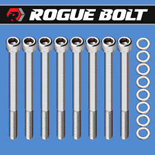 Sbc Centerbolt Valve Cover Bolts Stainless Steel Kit Small Block Chevy 305 350
