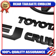 Black Rear Door Badge For Fj Cruiser 2007-2015 Emblem Tailgate Accessories Tfjcb