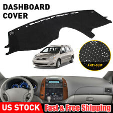 For 2004-2010 Toyota Sienna Dash Cover Dash Mat Dashmat Pad Car Dashboard Cover
