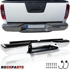 Fit For 2005-2019 Nissan Frontier Truck Chrome Steel Rear Step Bumper Assembly