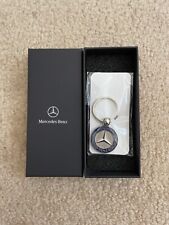New Genuine Mercedes-benz Vintage Three Pointed Star Keyring