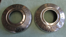 1960s-70s International 4x4 Two Vintage Oem Front Center Hole Hubcaps B