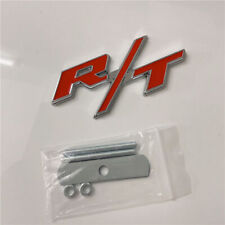 For Rt Nameplate Front Grill Emblems Rt Car Badge Oem For Dodge Charger 1966-22