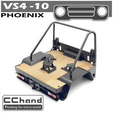 Cchand Rear Bucket Roll Cage Frame For Vp Vs4-10 Phoenix Fj40 Rc Car Toy Part