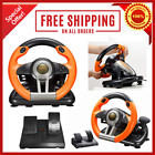 Racing Steering Wheel Shifter Pedal Set Playstation 4 Ps4 Pro Xbox One S Ps3 Pc